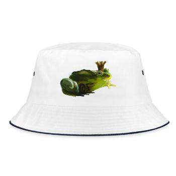 prince grenouille - Bob - blanc/marine - Devant