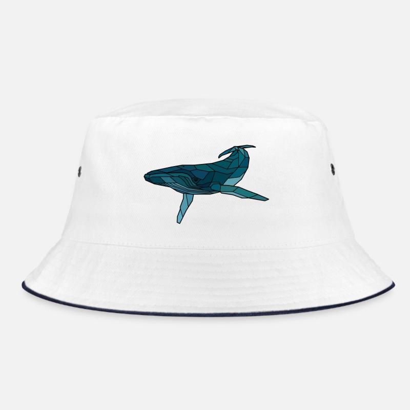 Humpback whale blanko Bucket Hat