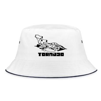 Tornado - Bucket Hat - Weiß/Navy - Vorne