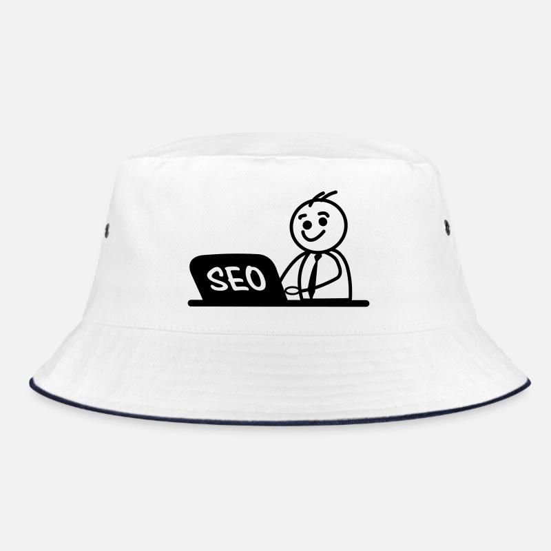 Arbeit Laptop SEO Bucket Hat
