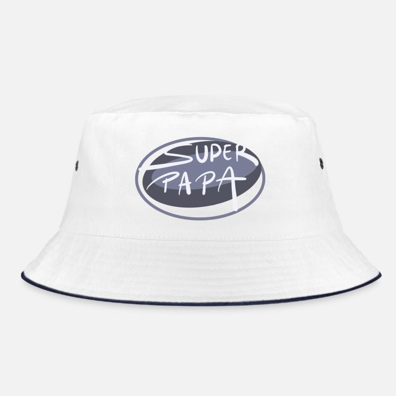 Super papa - Bob - blanc/marine