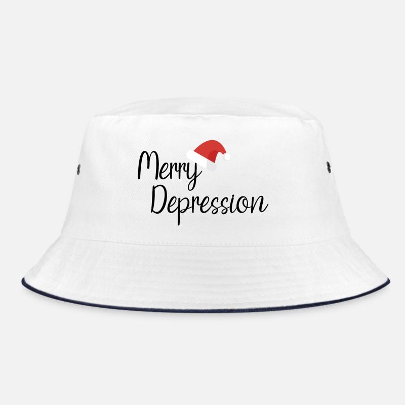 Joyeuse dépression - Bob - blanc/marine