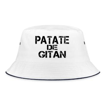 Patate de GITAN - Bob - blanc/marine - Devant