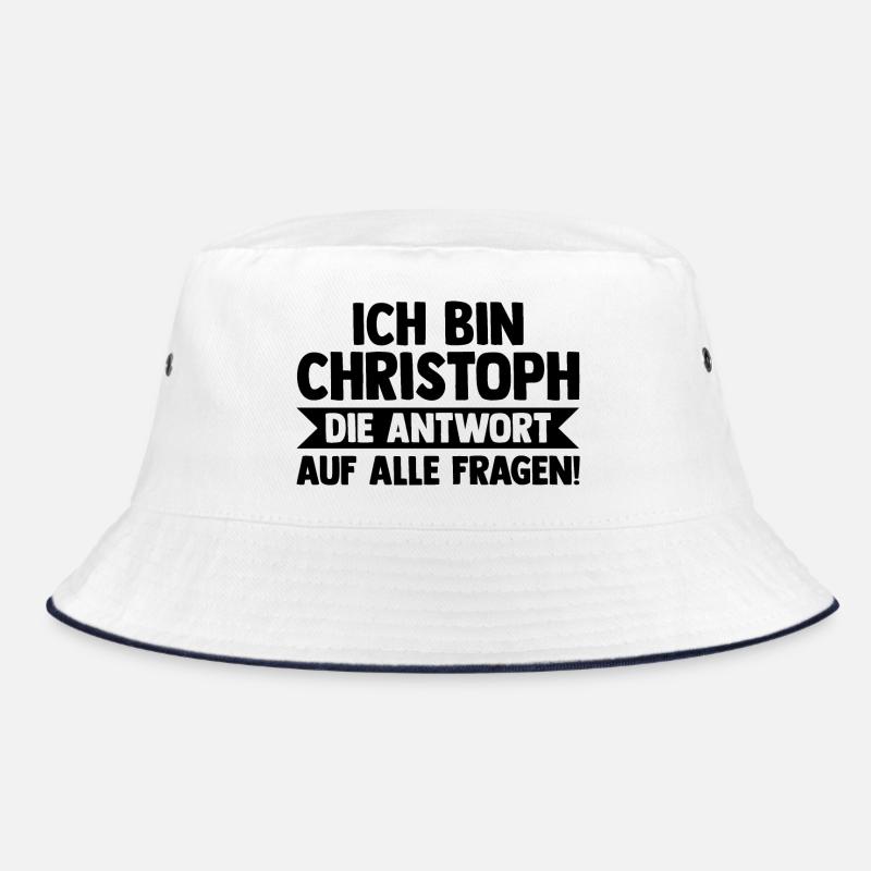 Vorname Chris Christoph Bucket Hat