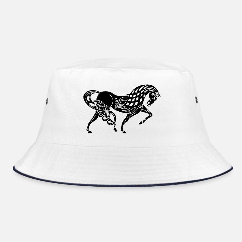 Cheval noir celte Bob