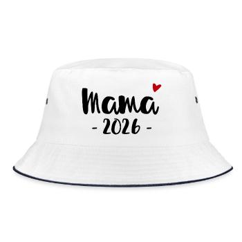 Mom 2026 Design pour les (futures) mamans - Bob - blanc/marine - Devant