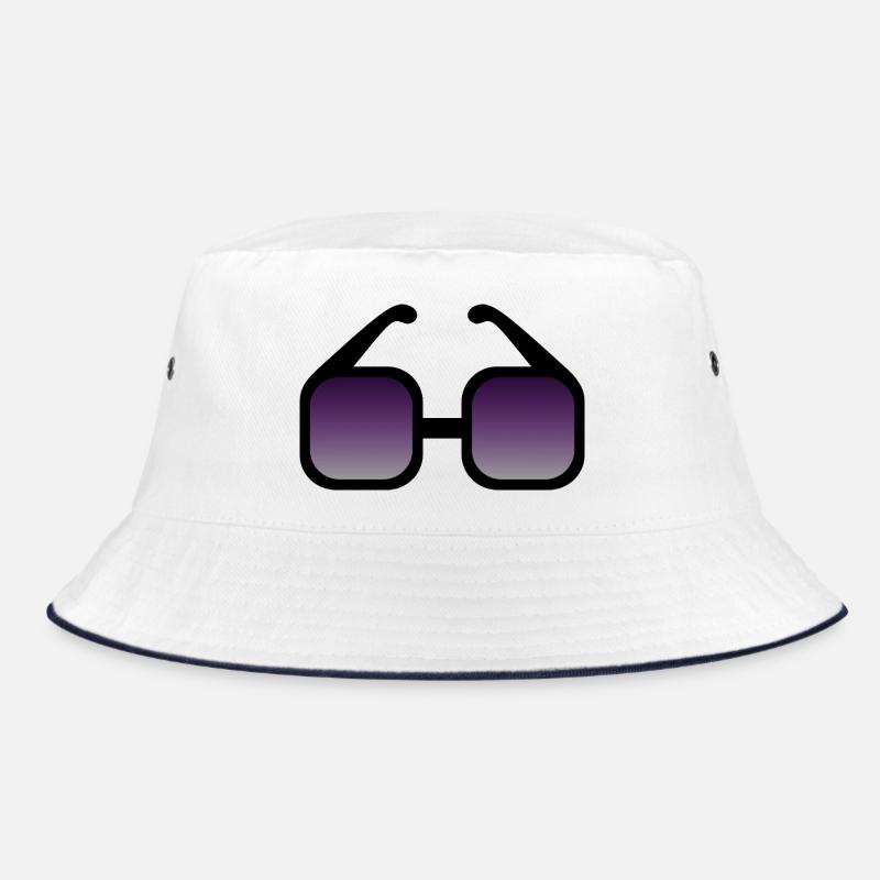 Black Gradient Sunglasses  Bucket Hat