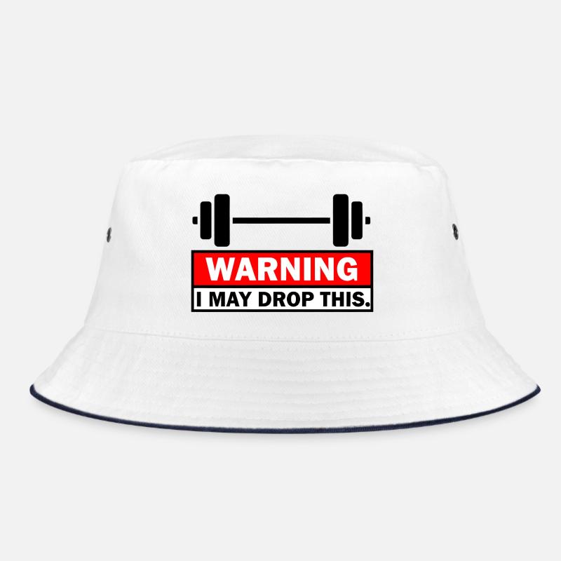 Warnung: Ich lasse das fallen Bucket Hat