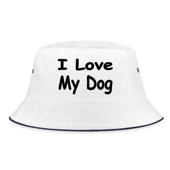 canine - Bob - blanc/marine - Devant