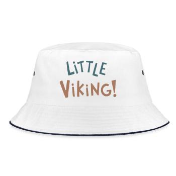 Petit Viking Joyeux - Bob - blanc/marine - Devant
