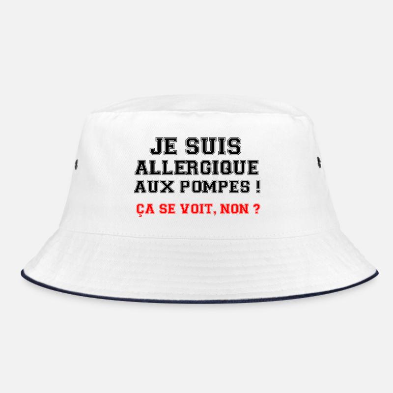 Ich bin allergisch gegen Pumpen! Bucket Hat