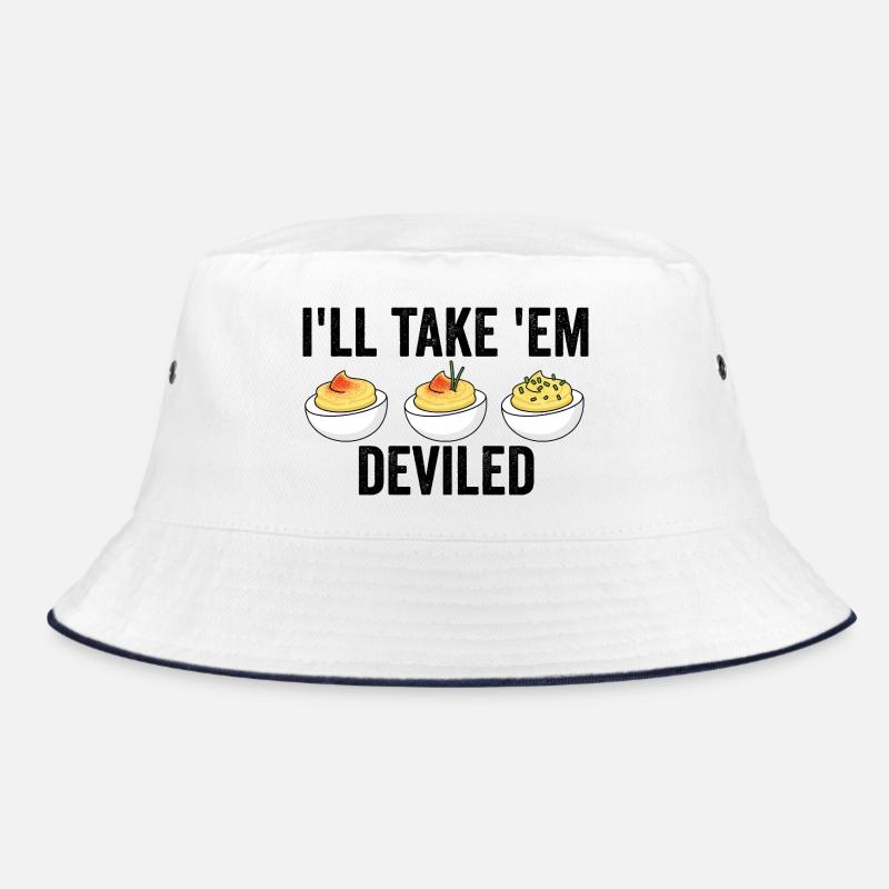 I'll take them, devilish Thanksgiving eggs Bucket Hat