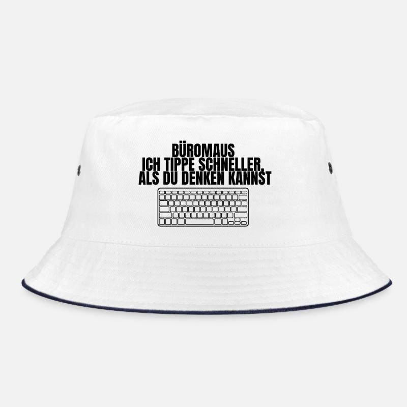 Office Mouse Design Bucket Hat