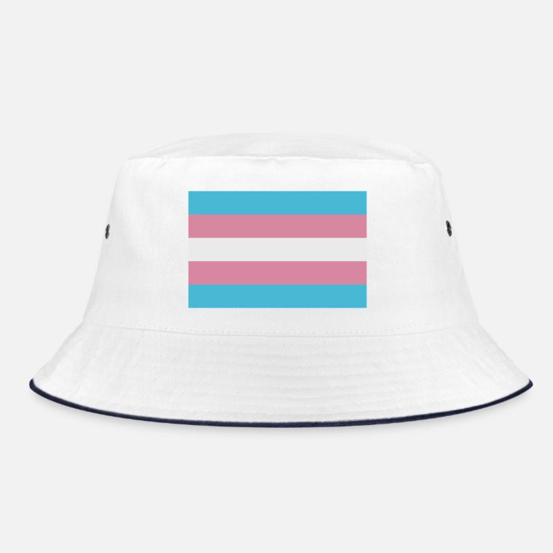 Trans-Flagge Bucket Hat