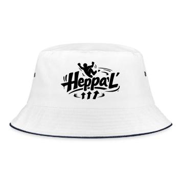 Heppal - Bucket Hat - white/navy - Front
