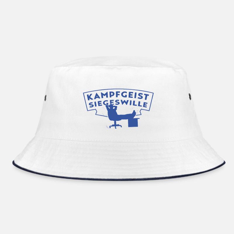 Kampfgeist Siegeswille - Chef im Hocker Bucket Hat
