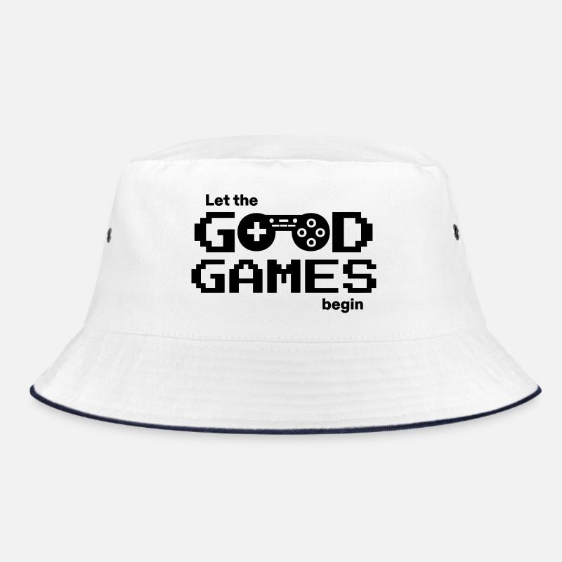 Let the good games begin – Pixel-Controller Bucket Hat