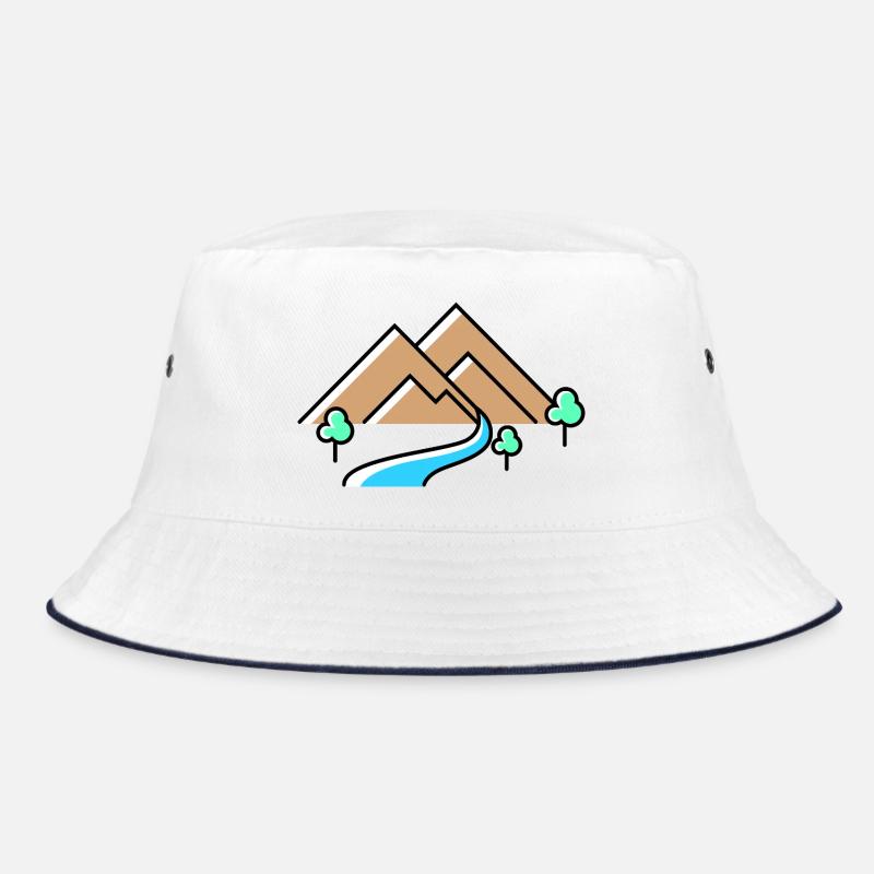 Berge Mountains Bucket Hat