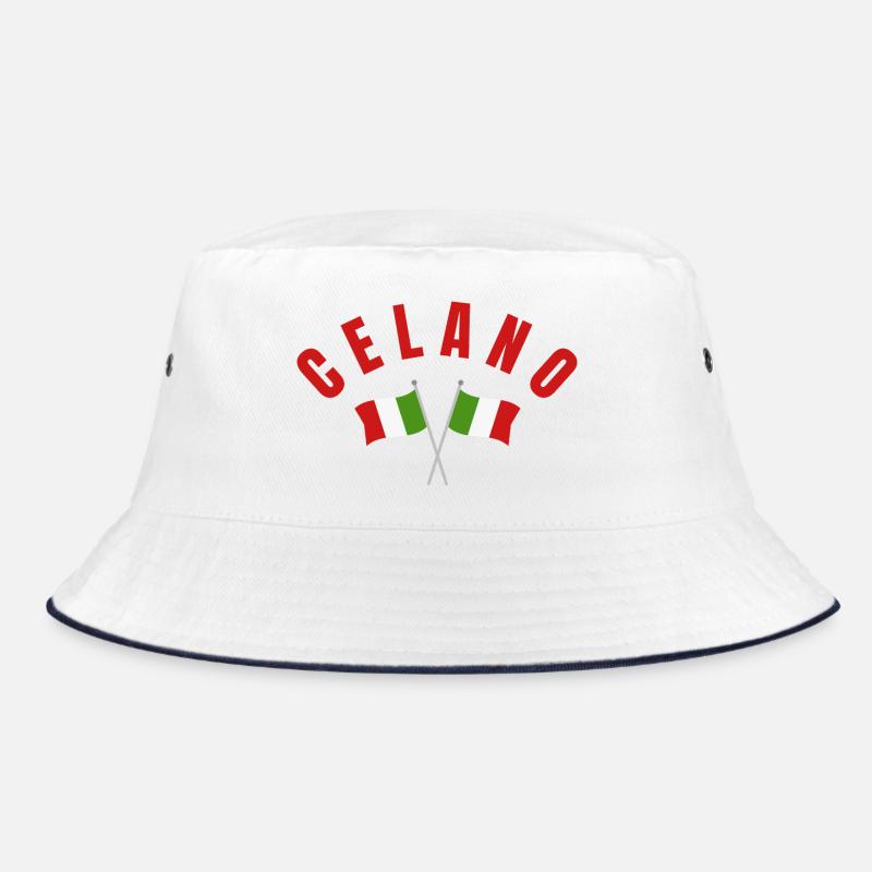 Celano Italian Flags Bucket Hat