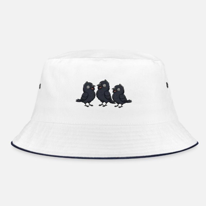 Drei Raben Brüder Bucket Hat