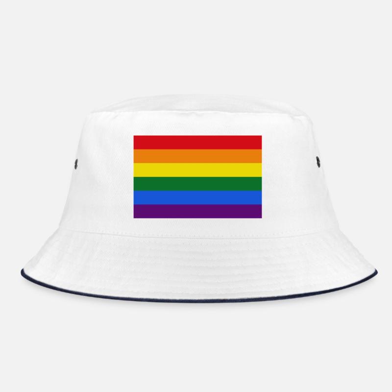 Schwule Regenbogenflagge Bucket Hat