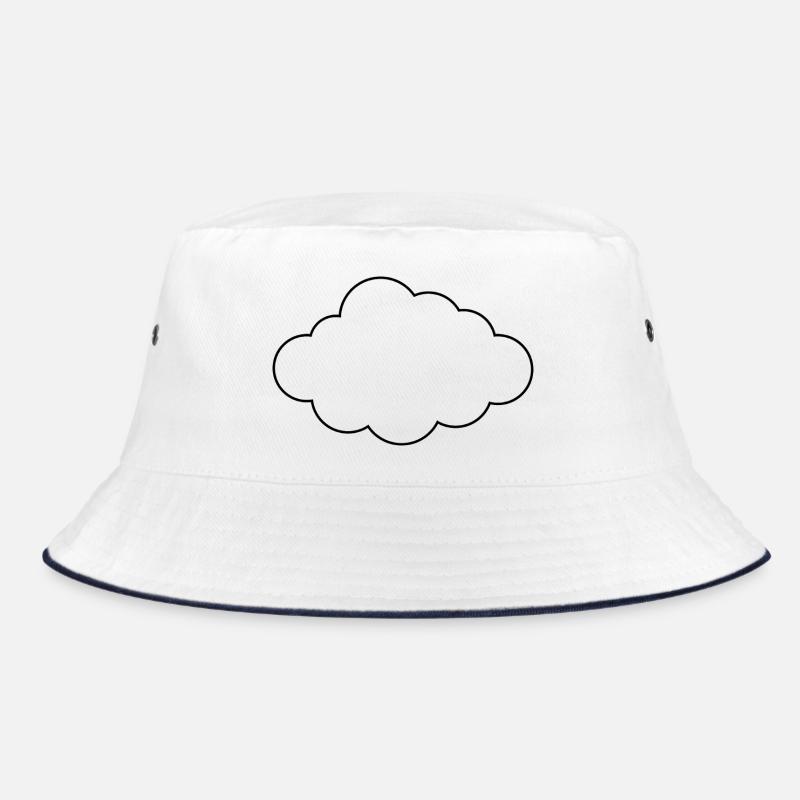 Cloud outline Bucket Hat