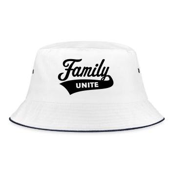 Famille unie (Équipe / Équipe / Noir) - Bob - blanc/marine - Devant
