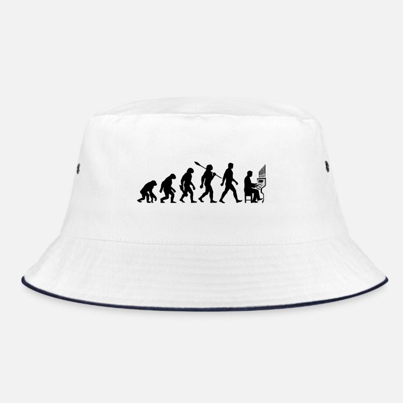 Evolution Organist - Orgel - Musiker Bucket Hat