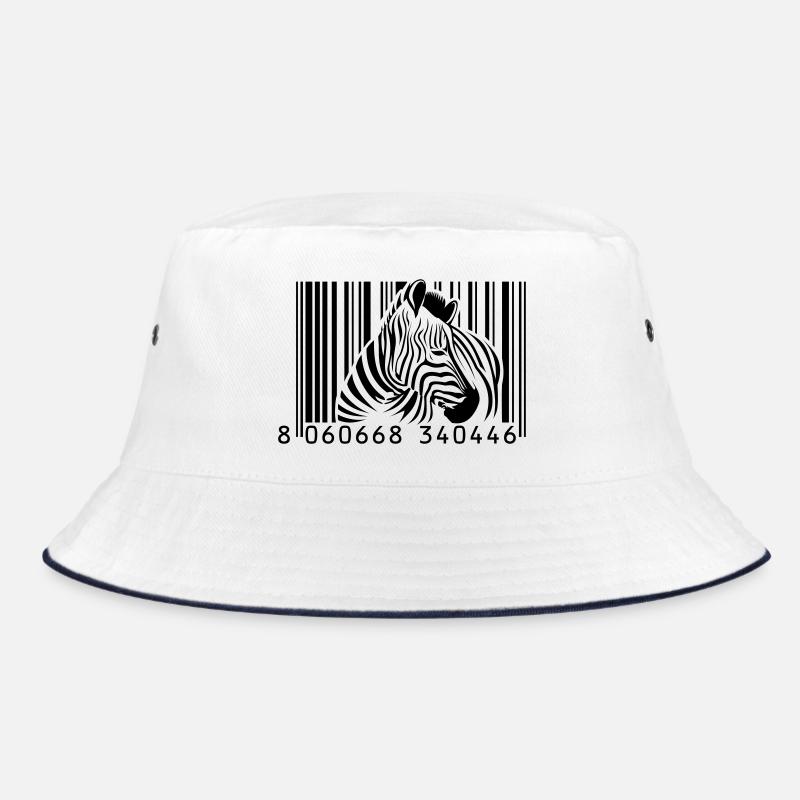 Barcode Zebra Bucket Hat
