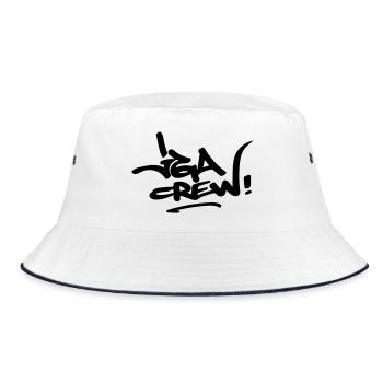 JGA Crew - Bucket Hat - Weiß/Navy - Vorne