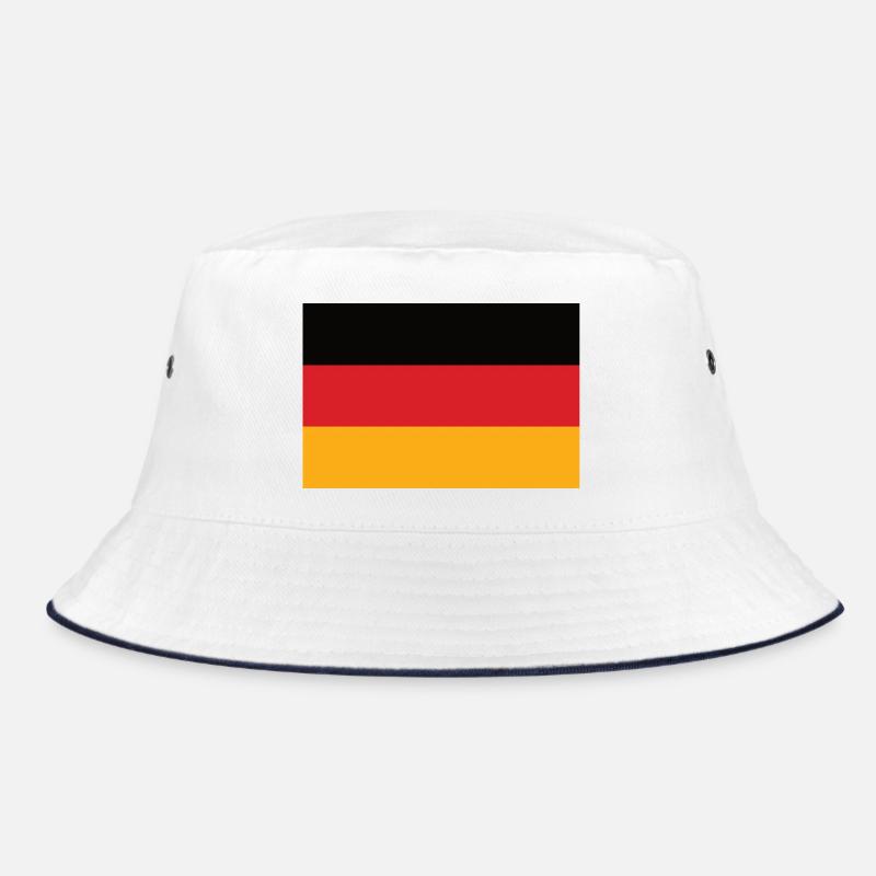 Drapeau tricolore de l’Allemagne - Bob - blanc/marine