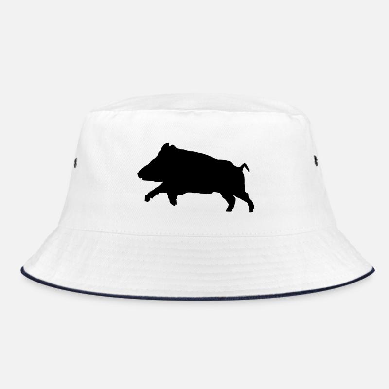 Customizable boar tshirt Bucket Hat