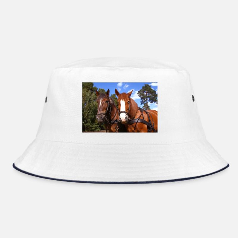 Pferde Gespann Bucket Hat