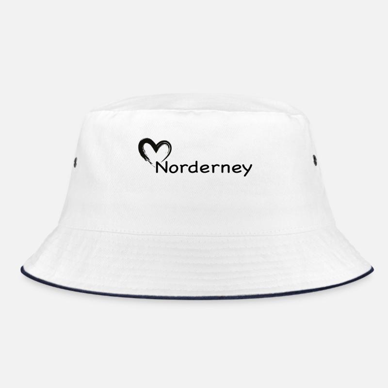 A heart for Norderney Bucket Hat