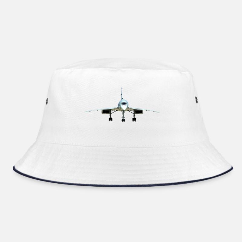 Concorde - Bucket Hat - Weiß/Navy
