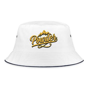 Powder - Apres Ski - Snowboard - Pulver - Bucket Hat - white/navy - Front