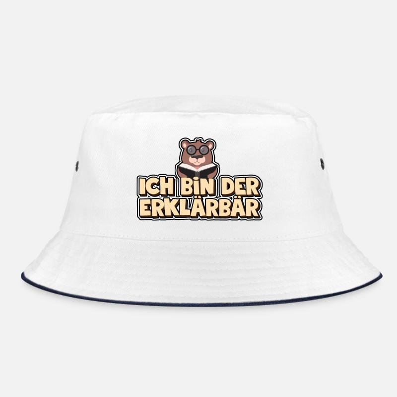 Ich bin der Erklärbär Bucket Hat