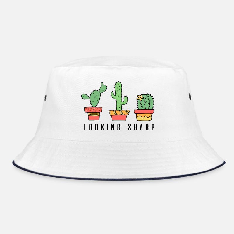 Looking Sharp Cactus Quote Bucket Hat