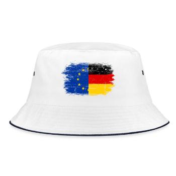 Flag Fusion EUGermany Brush - Bob - blanc/marine - Devant