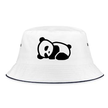 Panda câlin - Bob - blanc/marine - Devant
