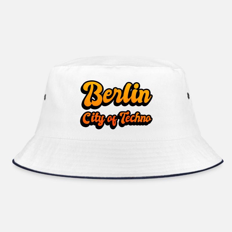 Berlin Stadt des Techno Bucket Hat