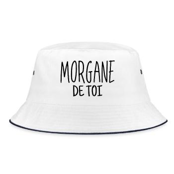 Morgane de toi, amoureux, fou amoureux - Bob - blanc/marine - Devant