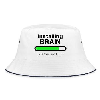 Installing Brain - Bob - blanc/marine - Devant