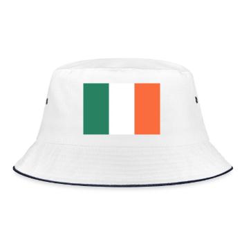 Affichez vos couleurs – Irlande - Bob - blanc/marine - Devant