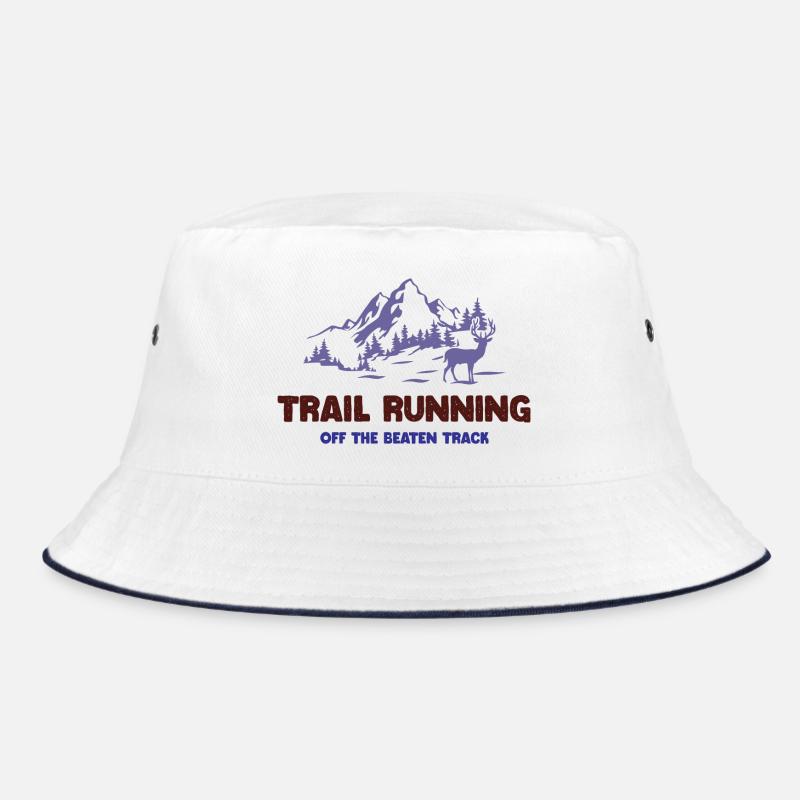 Trail Running - Off The Beaten Track Bucket Hat