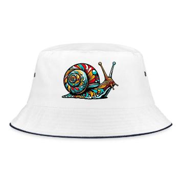 Escargot - Bob - blanc/marine - Devant