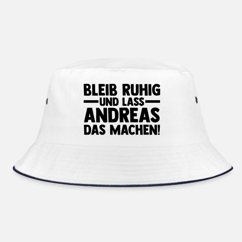 First name Andreas Bucket Hat