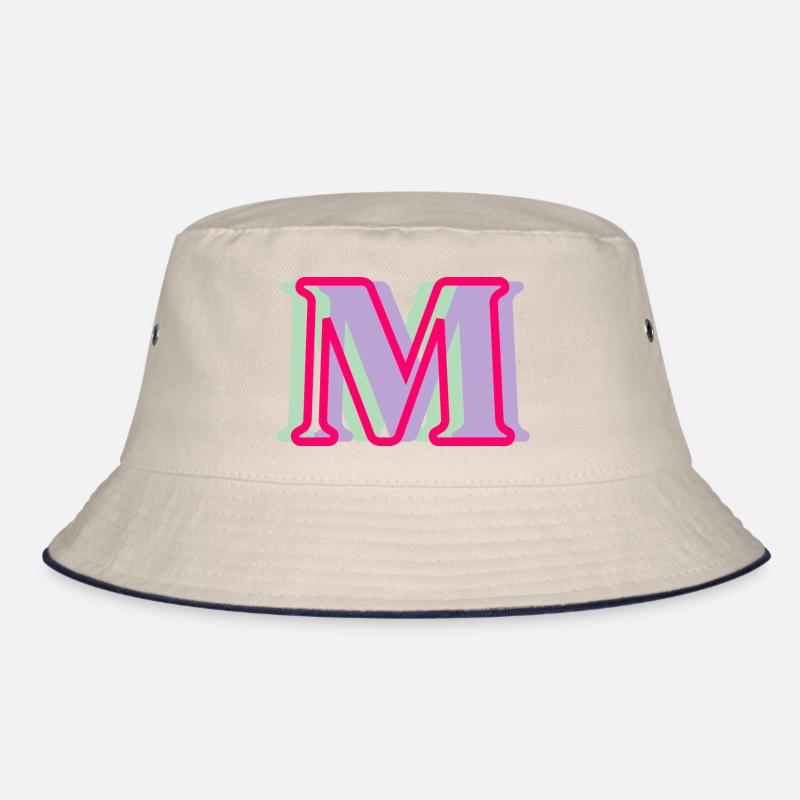 Lettre m multicolore Bob