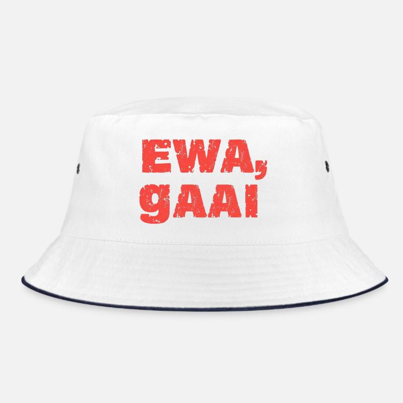 Ewa, jay. Antwerp proverbs Bucket Hat