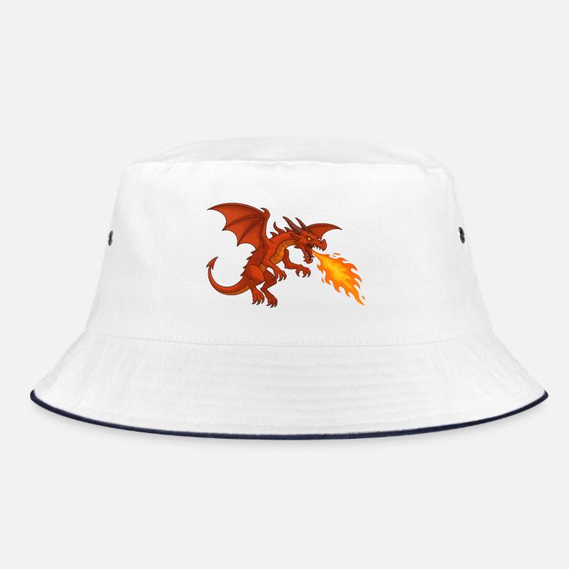 Dragon cracheur de feu - Illustration Bob
